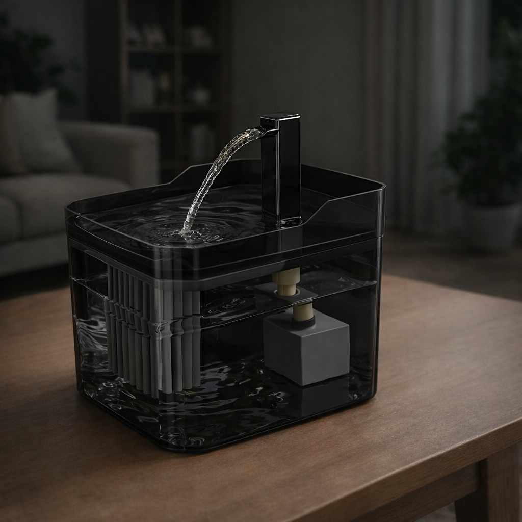 Fontaine ZenMinou™ — Fontaine à eau silencieuse pour chat