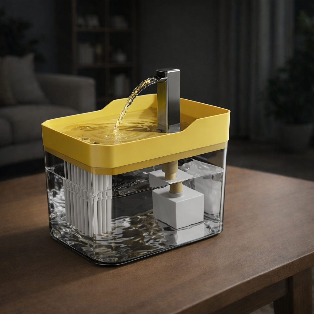 Fontaine ZenMinou™ — Fontaine à eau silencieuse pour chat
