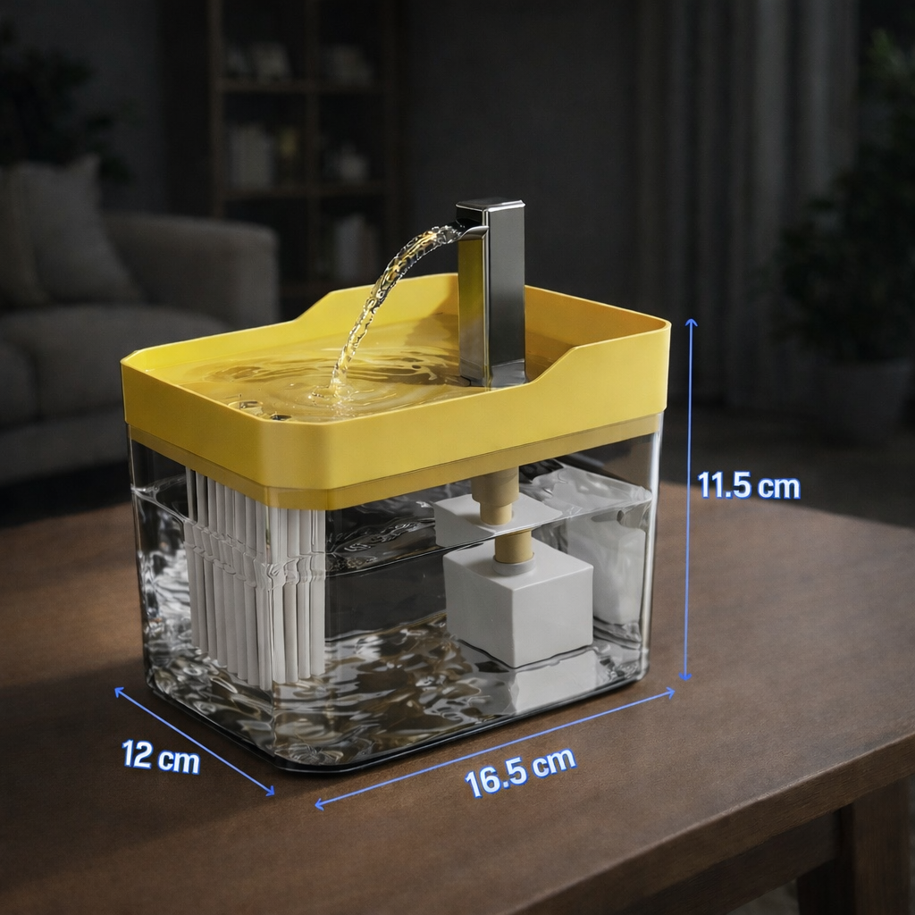 Fontaine ZenMinou™ — Fontaine à eau silencieuse pour chat